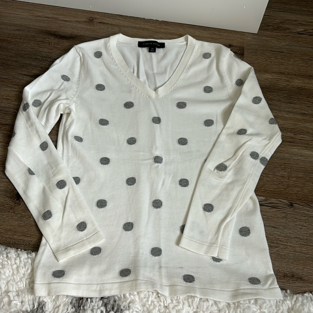 Polka-Dotted TH Sweater